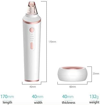 USB Rechargeable Blackhead Remover Pore Vacuum with 4 Probes