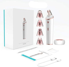 USB Rechargeable Blackhead Remover Pore Vacuum with 4 Probes