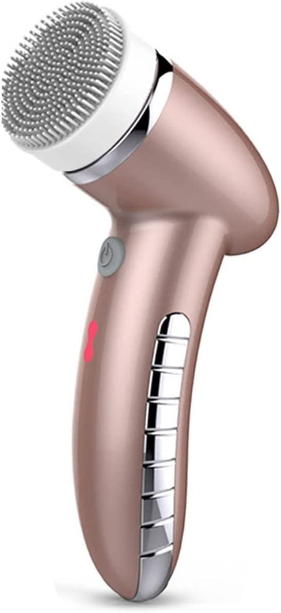 Electric Facial Cleansing Brush Set with 4 Brush Heads
