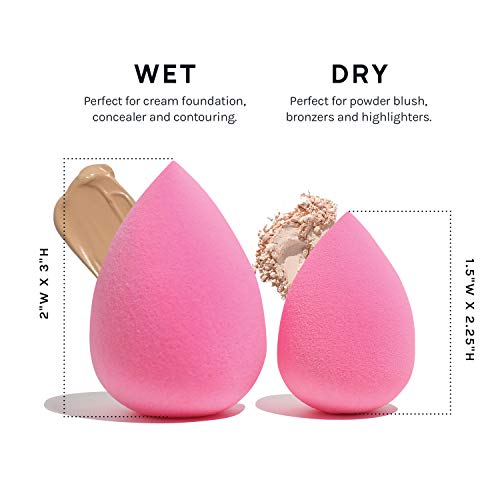 6-Piece Latex-Free Makeup Sponge Set