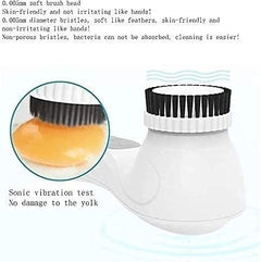 4-Speed Rechargeable Waterproof Facial Cleansing Brush