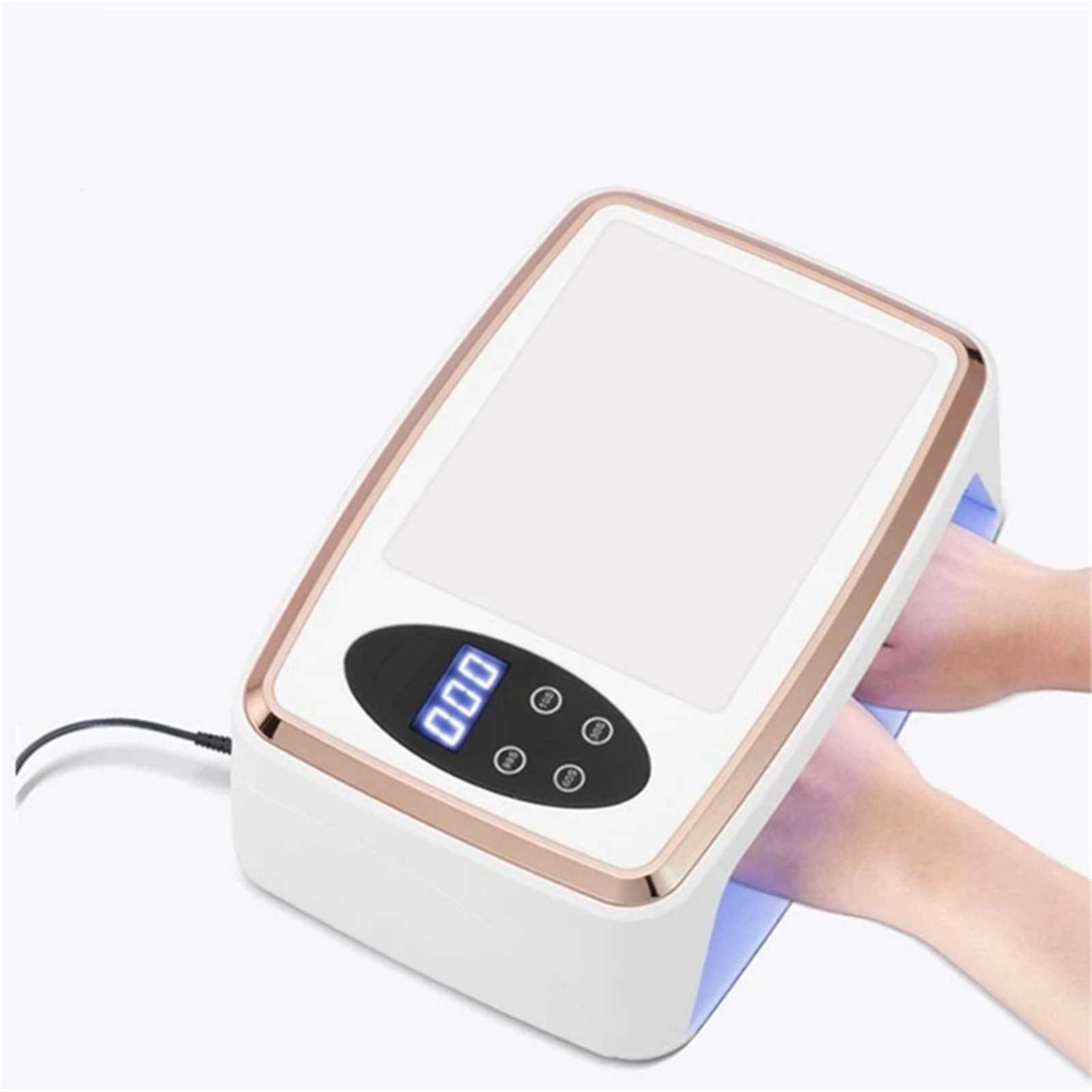 2-Piece LED UV Gel Nail Dryer Lamp Set