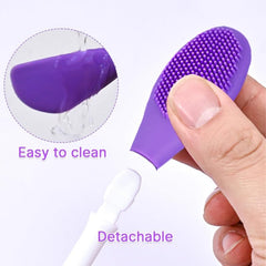 8-Piece Double-Ended Silicone Face Mask Applicator Set