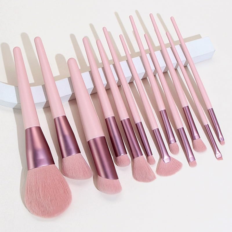 12 pcs of makeup brushes, brush set, multifunctional beauty tools
