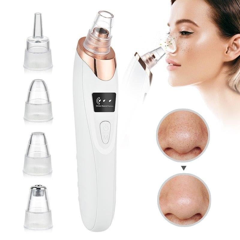 Electric Blackhead Remover Vacuum with Adjustable Suction