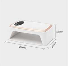 2-Piece LED UV Gel Nail Dryer Lamp Set