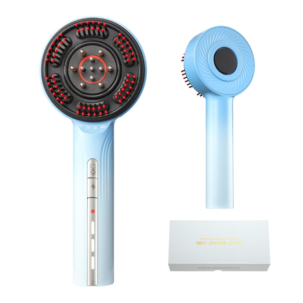 3-in-1 Electric Scalp Massager & Hair Oil Applicator