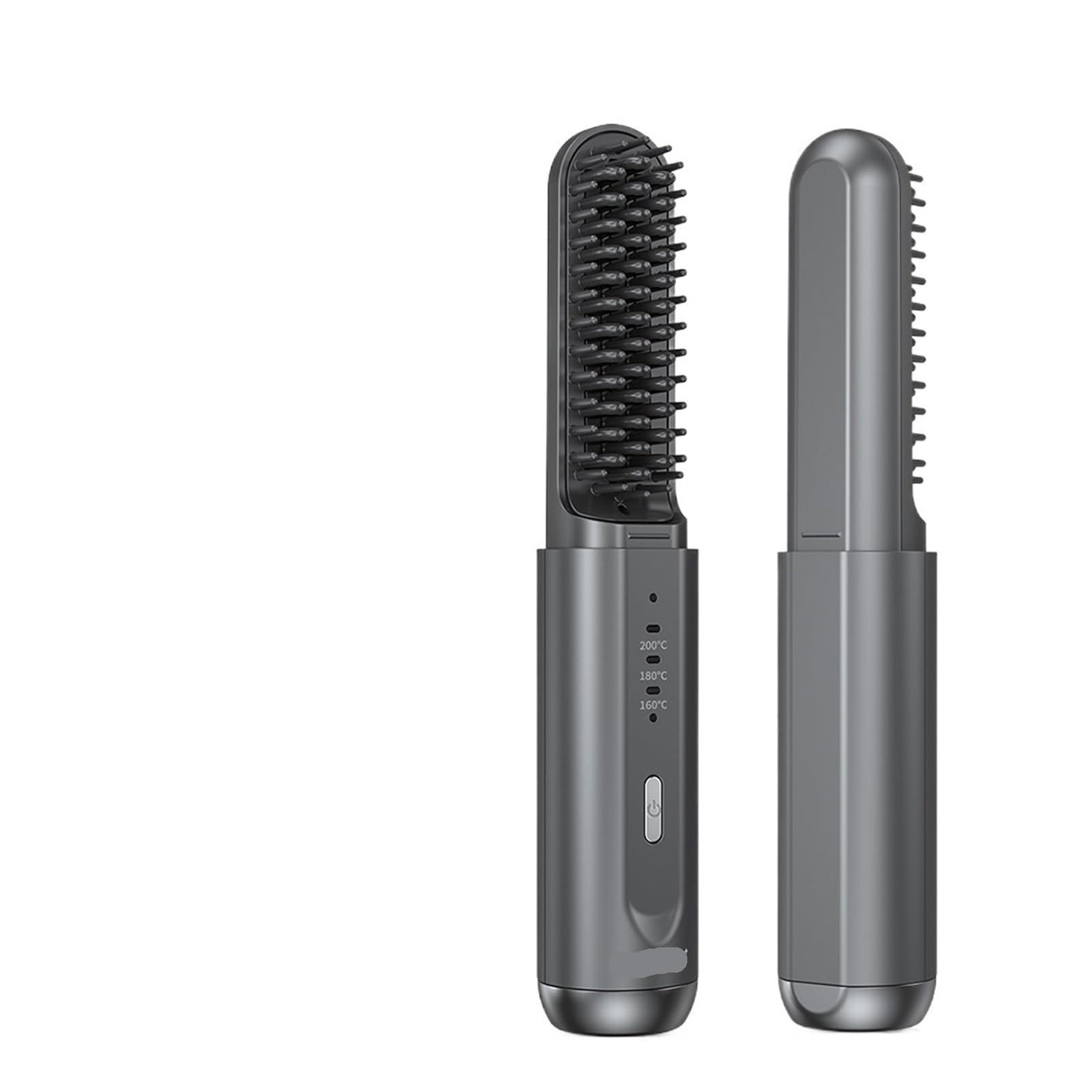 1PCS Hair Straightener Brush Straight Curly Styling Comb For Men Women