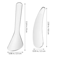 6-Piece Stainless Steel Face Mask Applicator & Spatula Set