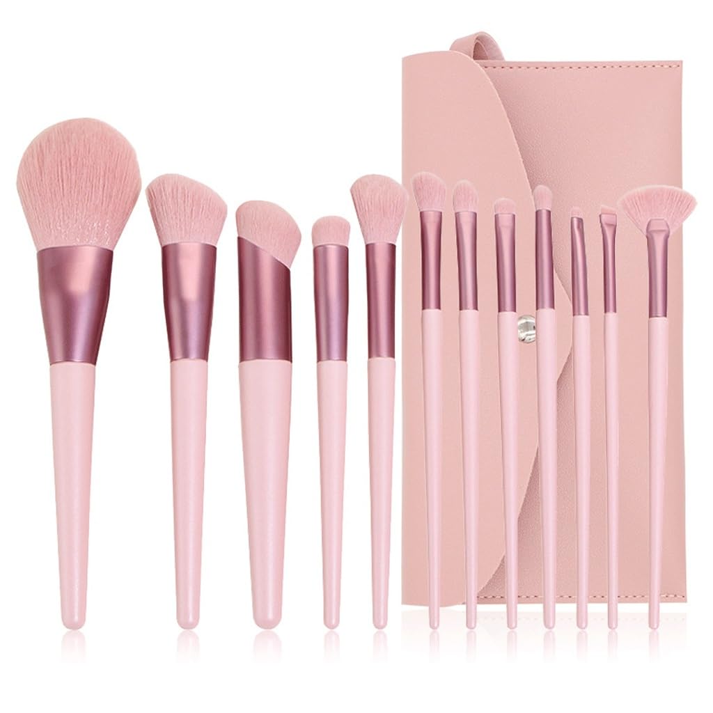 12 pcs of makeup brushes, brush set, multifunctional beauty tools
