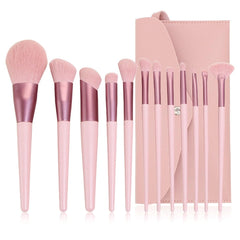 12 pcs of makeup brushes, brush set, multifunctional beauty tools