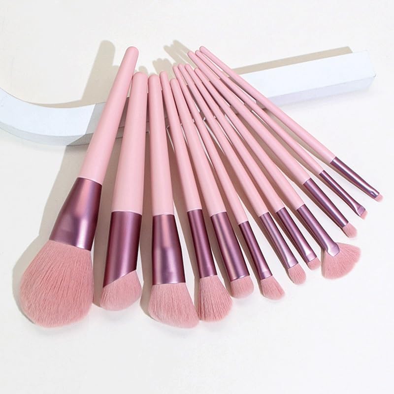 12 pcs of makeup brushes, brush set, multifunctional beauty tools