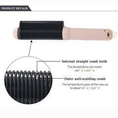 Ceramic Hair Straightening Hot Brush