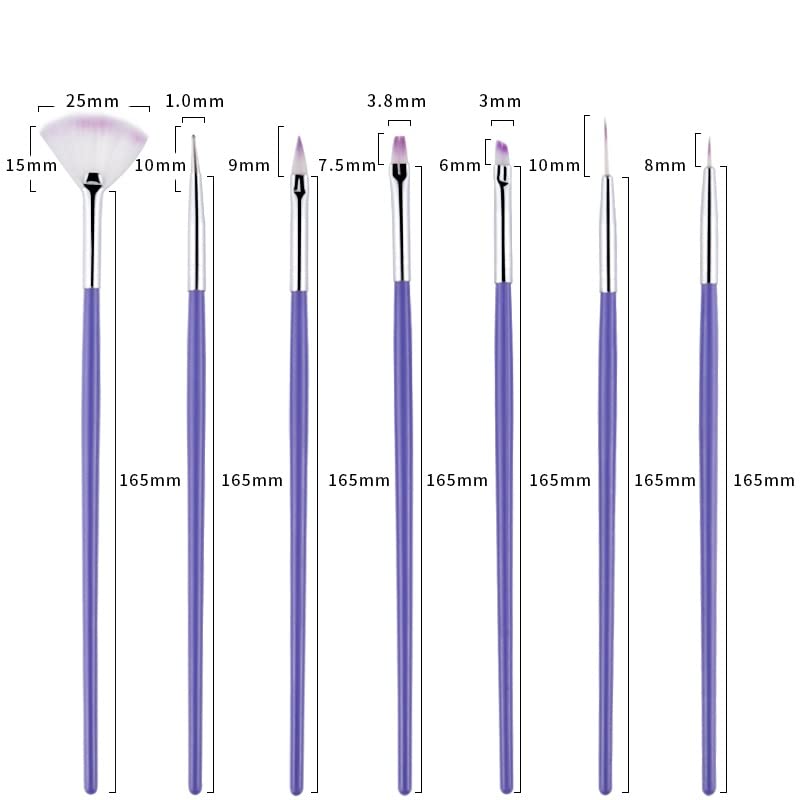 Nail Art Brush & Dotting Pen Set