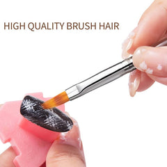 6-Piece Nail Art Brush & Liner Pen Set