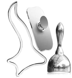 Stainless Steel Gua Sha Therapy & Body Sculpting Tool Set