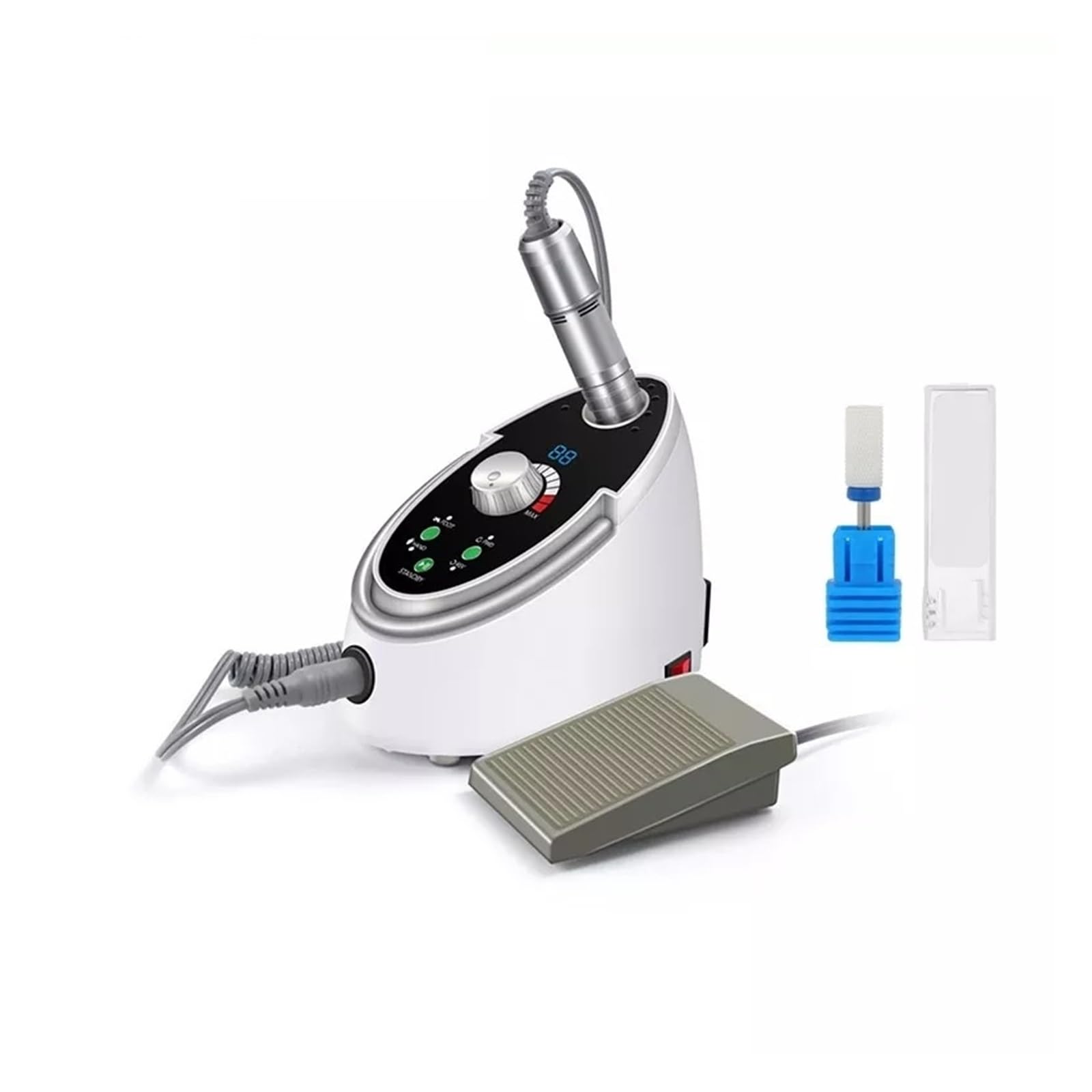 35000 RPM Electric Nail Drill with LCD Display