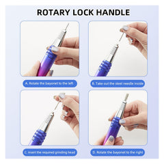 35000 RPM Professional Electric Nail Drill Kit