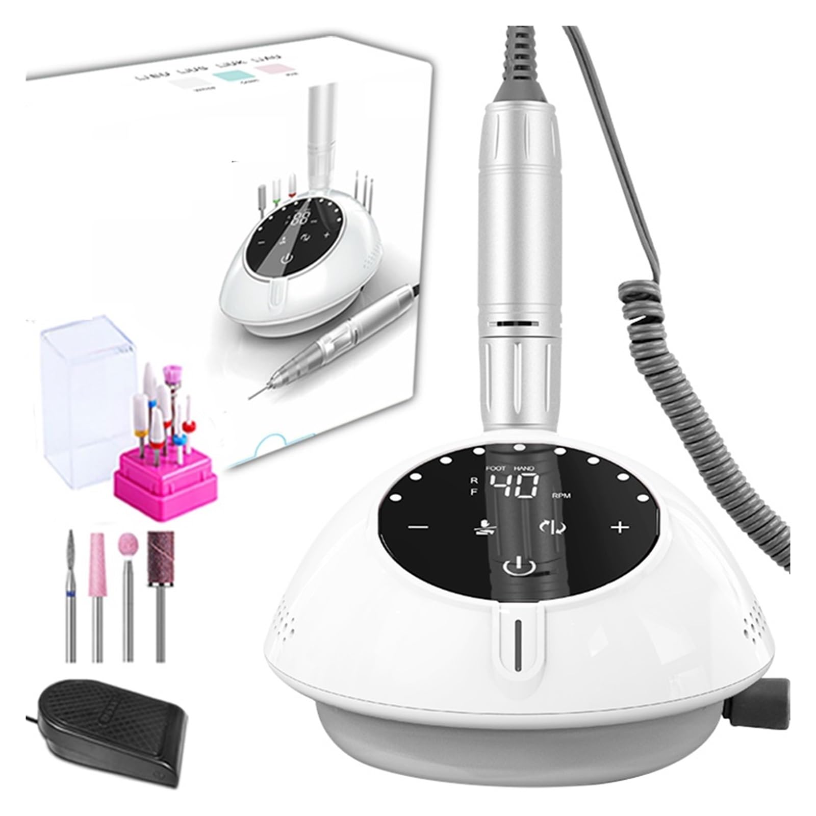 40000 RPM Professional Electric Nail Drill