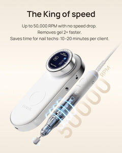 Professional ONAIL Nail Dust Collector AI UV LED Nail Lamp for Gel Nails Professional Electric Nail Drill Machine