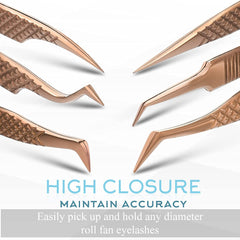 Professional Lash Tweezer + UPGRADED DESIGN Lash Mirror