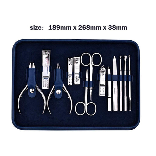 13-Piece Manicure & Pedicure Nail Care Kit