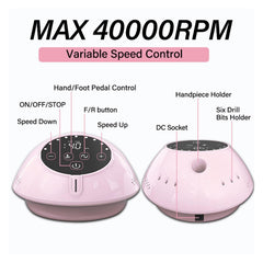 40000 RPM Professional Electric Nail Drill