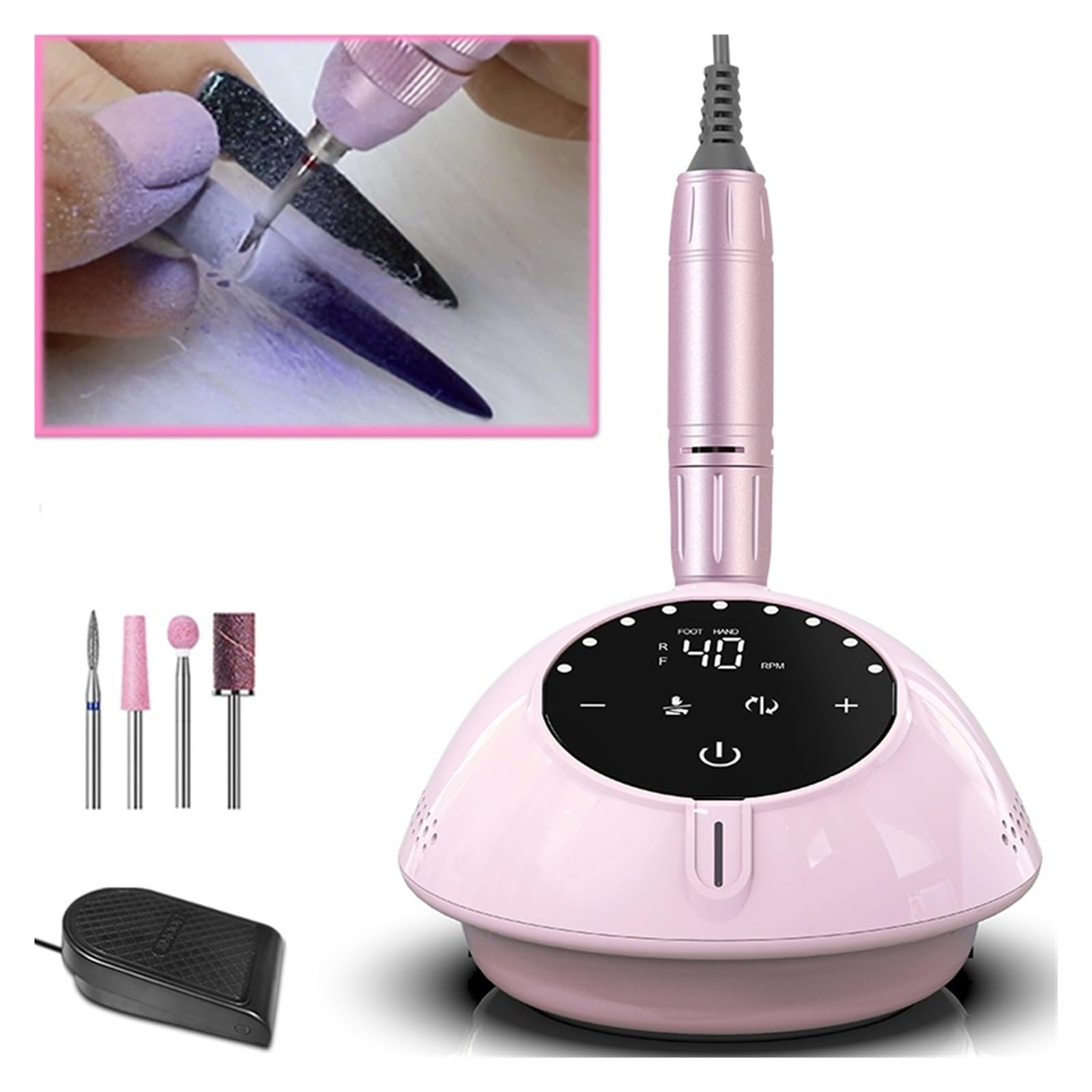 40000 RPM Professional Electric Nail Drill
