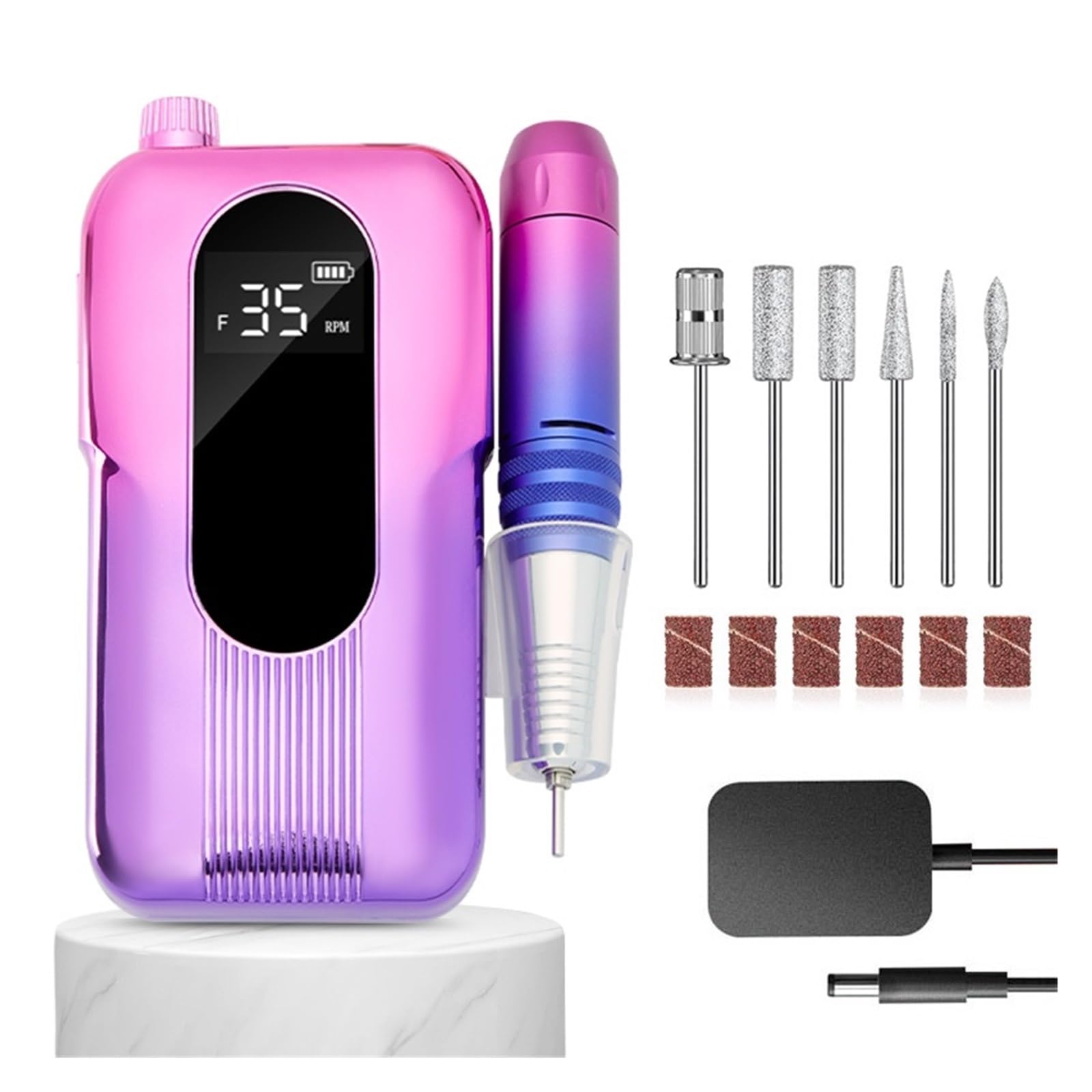 35000 RPM Professional Electric Nail Drill Kit