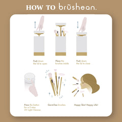 UV Makeup Brush Sanitizer & Storage Holder