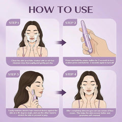 WLU Dermaplane Razor for Women Face with 10 Blades