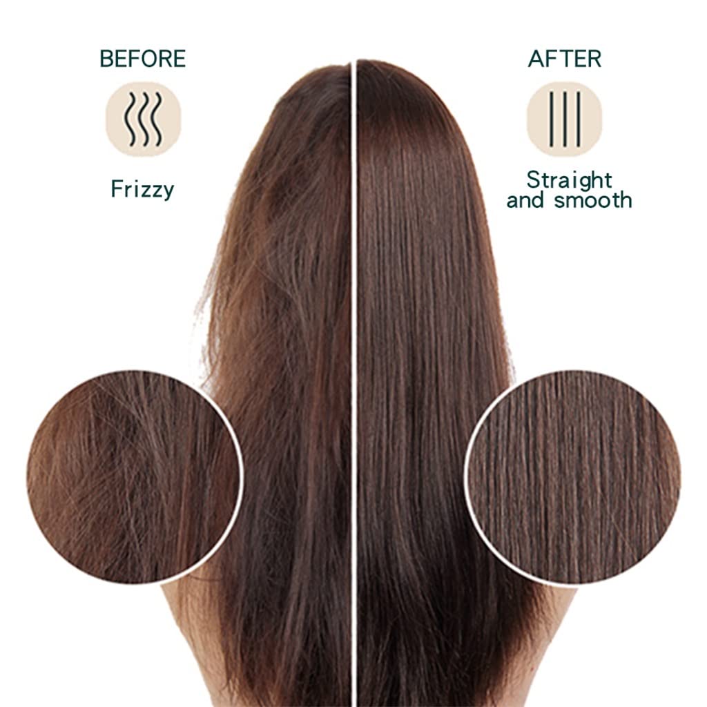 Portable Rechargeable Heated Hair Straightening Brush