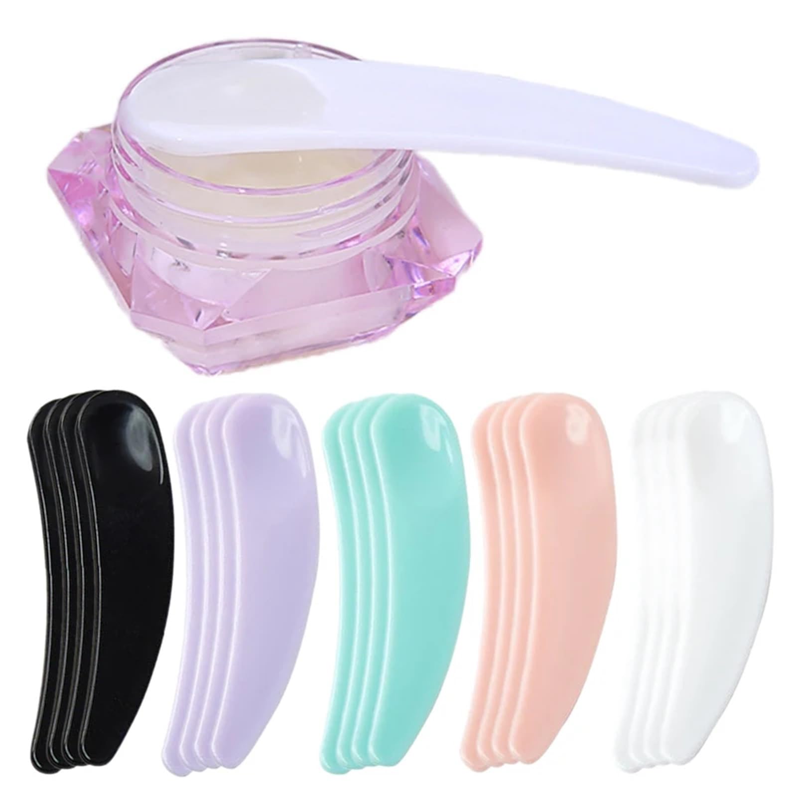 1000-Piece Disposable Cosmetic Spatula Set