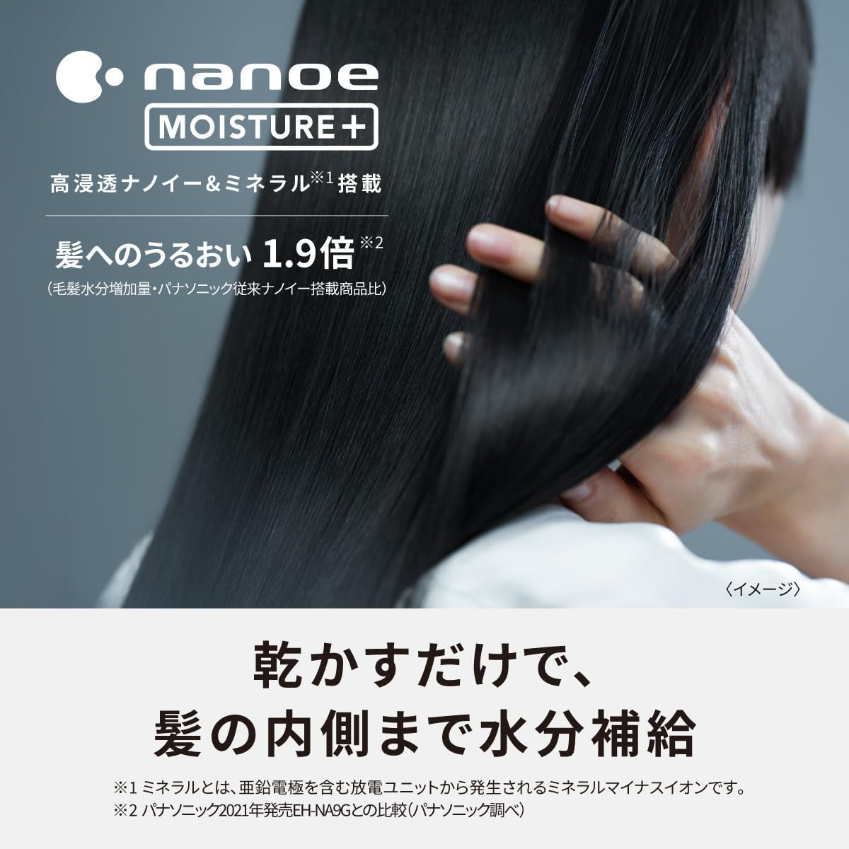 Nano Ionic Hair Dryer with Deep Moisture Technology