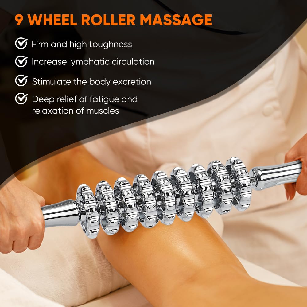 Stainless Steel Gua Sha Therapy & Body Sculpting Tool Set