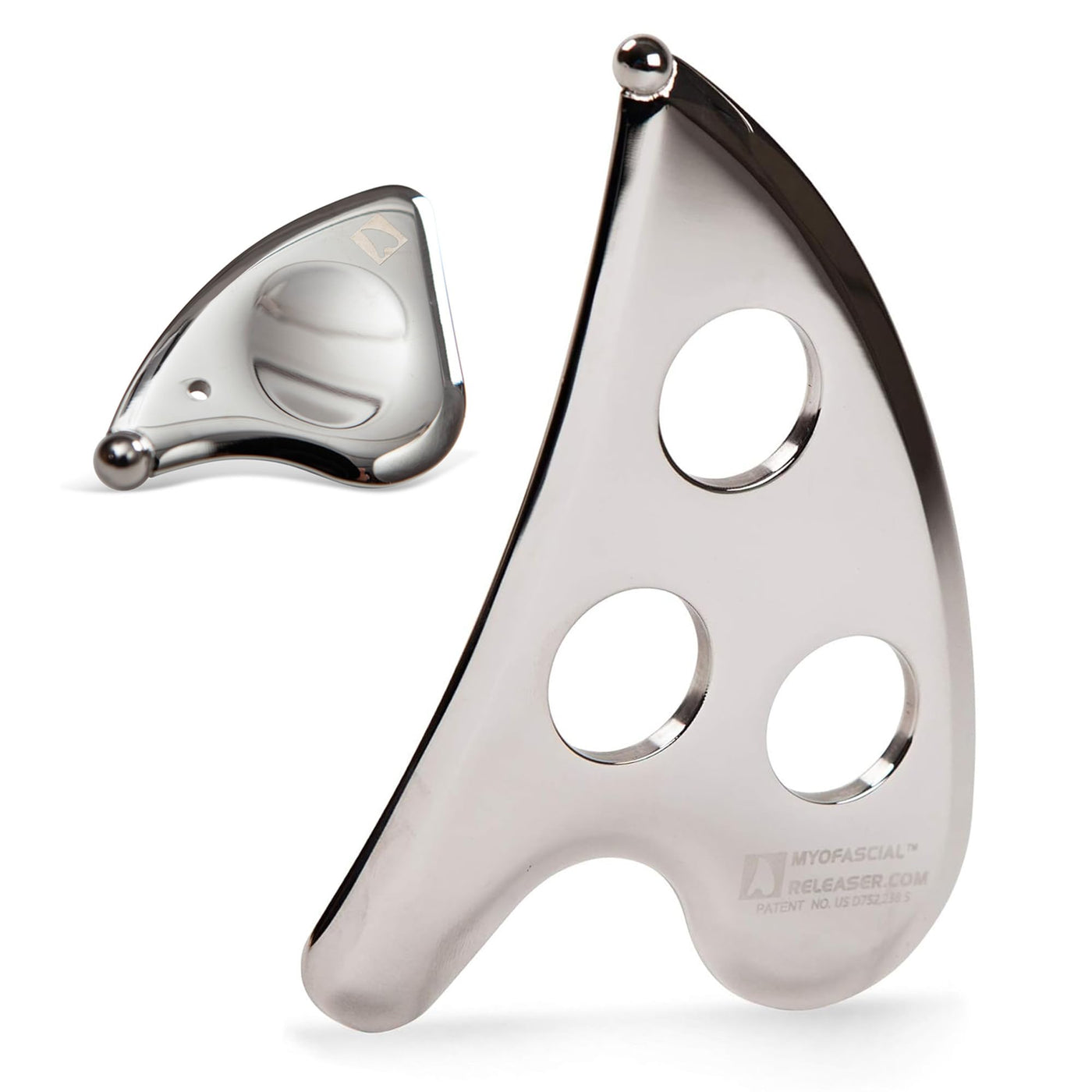 Stainless Steel IASTM Gua Sha Muscle Scraper Set