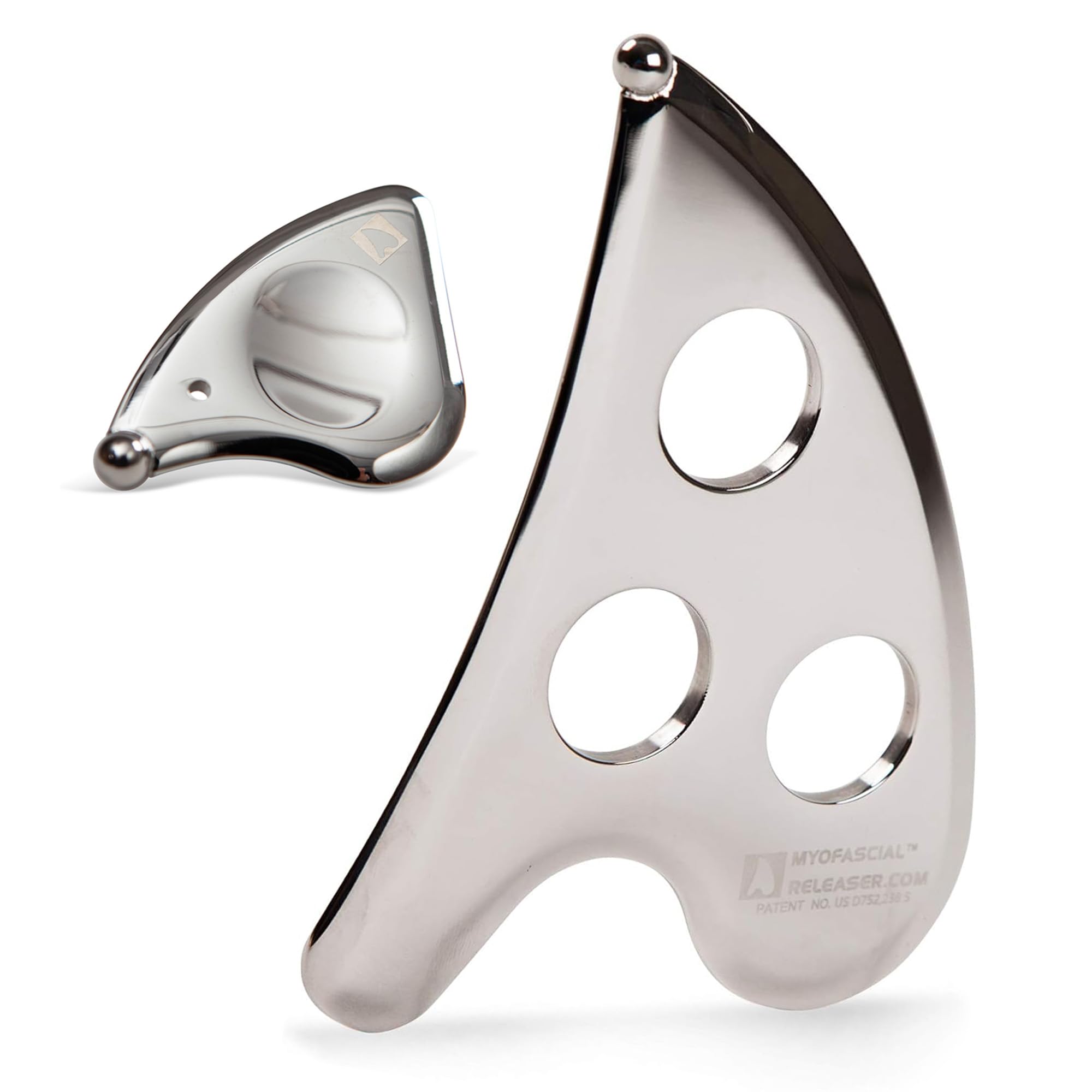 Stainless Steel IASTM Gua Sha Muscle Scraper Set