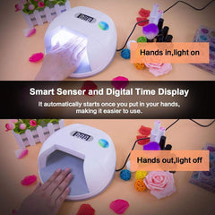 LED Gel Nail Lamp with Smart Timer