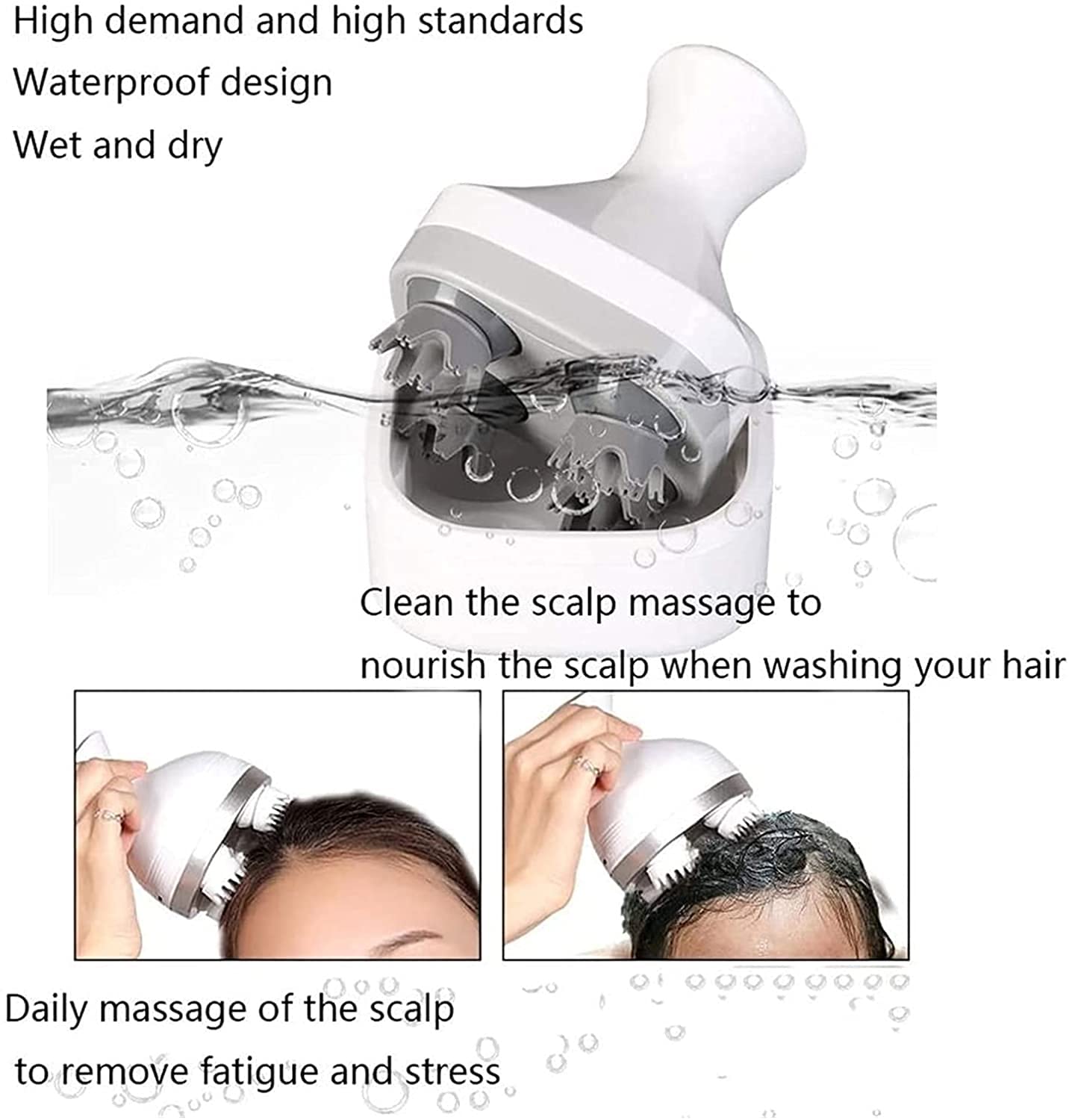 Scalp Massager & Shampoo Brush