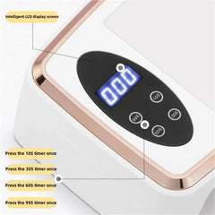 2-Piece LED UV Gel Nail Dryer Lamp Set