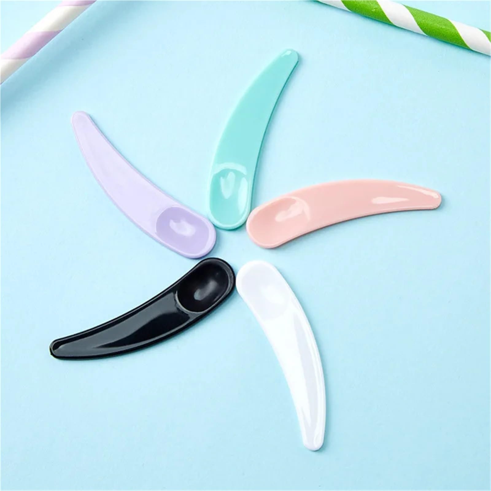 200-Piece Disposable Cosmetic Spatula Set