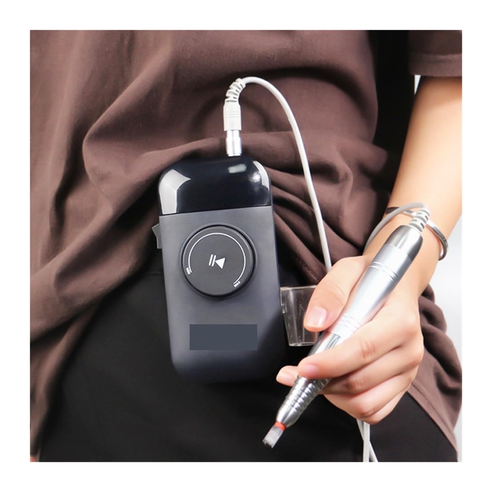 Rechargeable Electric Nail Drill with LCD Display