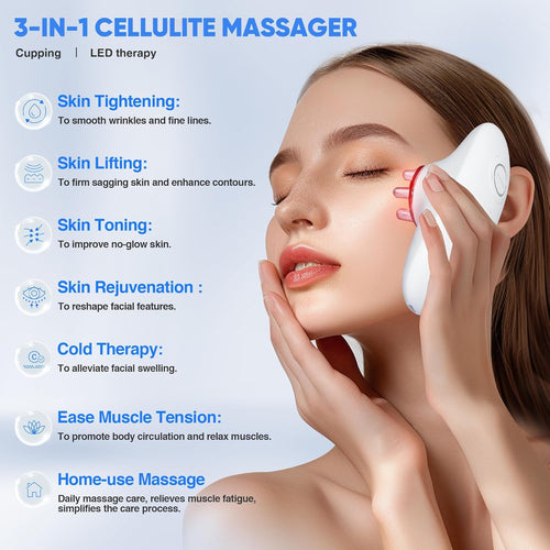 3-in-1 Electric Body Sculpting & Cellulite Massager