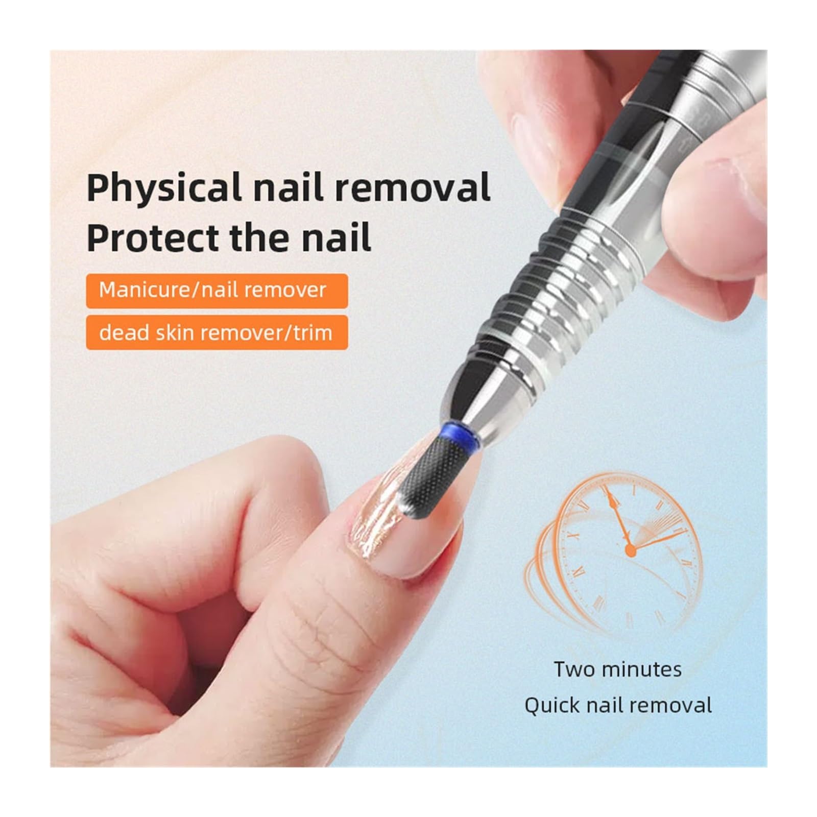 Rechargeable Electric Nail Drill with LCD Display