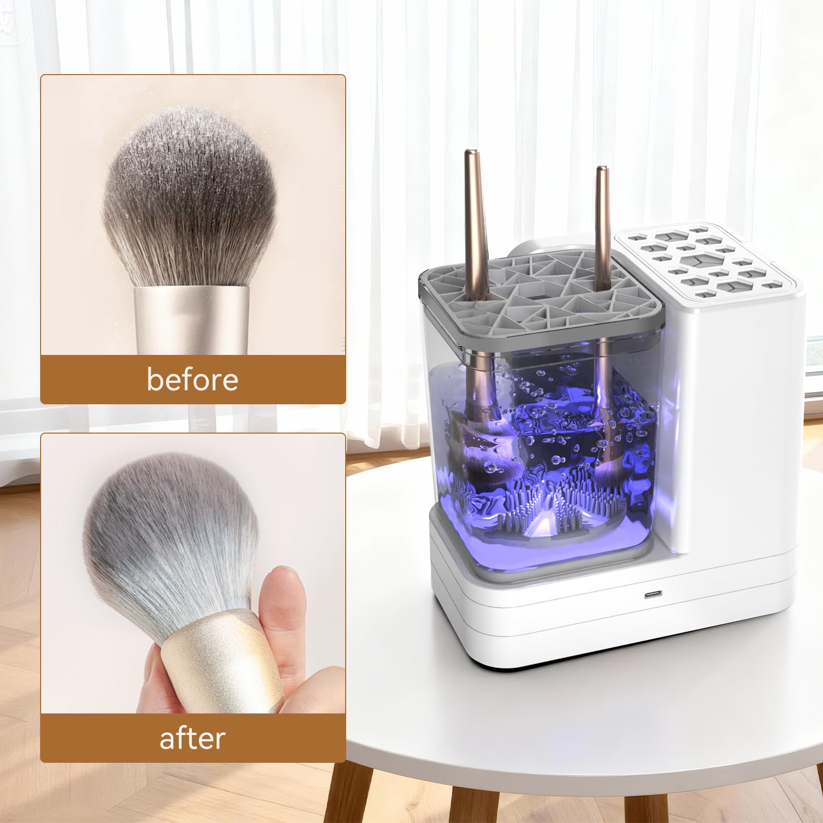 Automatic USB Makeup Brush Cleaner & Dryer