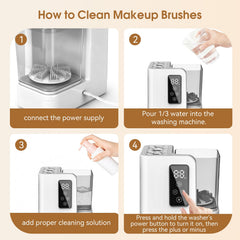Automatic USB Makeup Brush Cleaner & Dryer