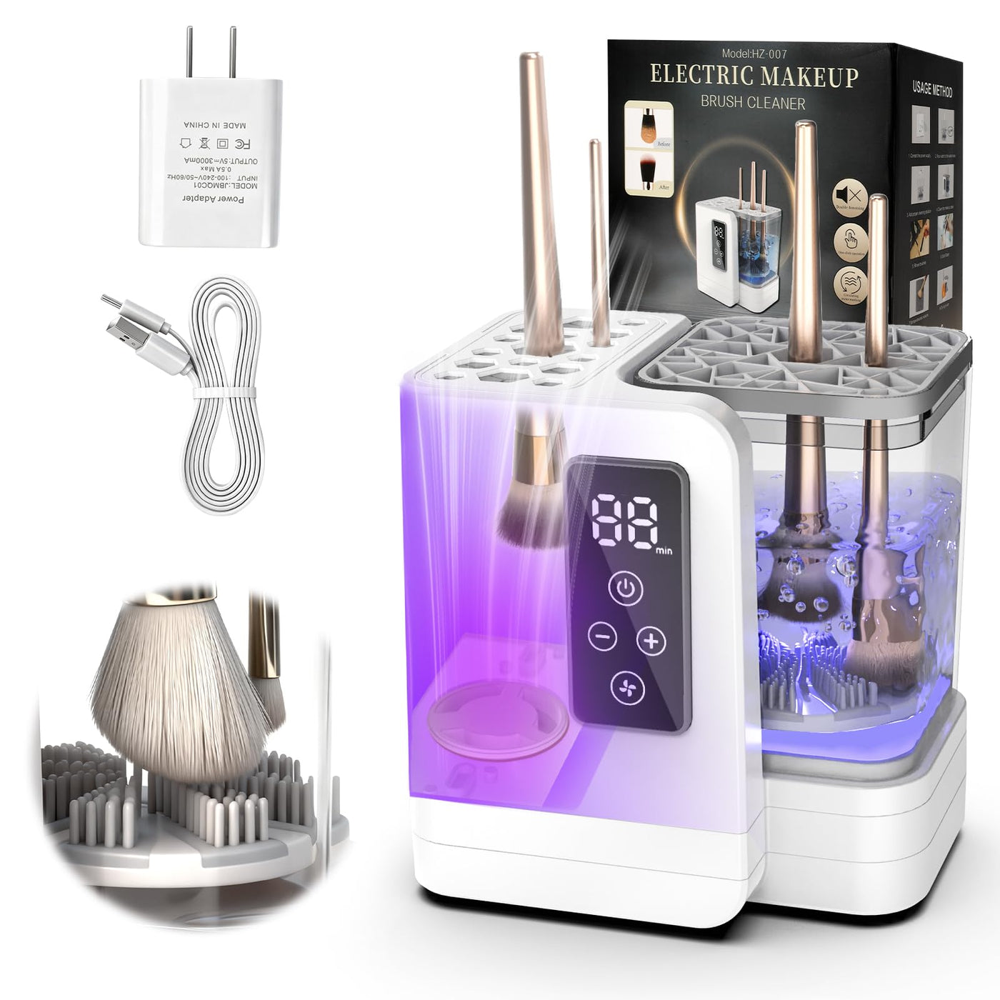 Automatic USB Makeup Brush Cleaner & Dryer
