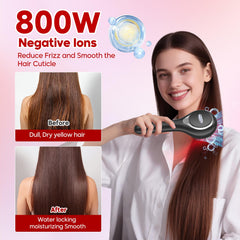 3-in-1 Waterproof Electric Scalp Massager & Hair Oil Applicator