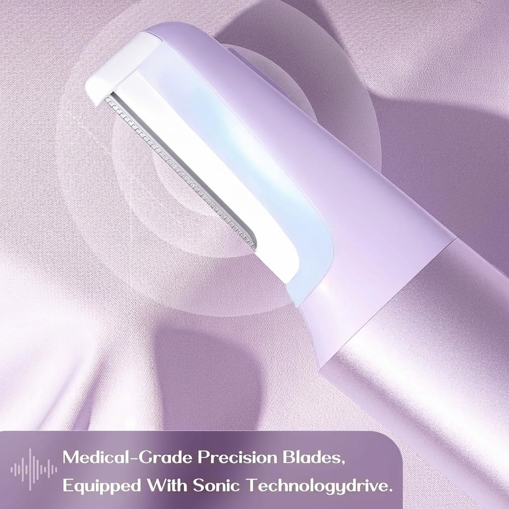 WLU Dermaplane Razor for Women Face with 10 Blades