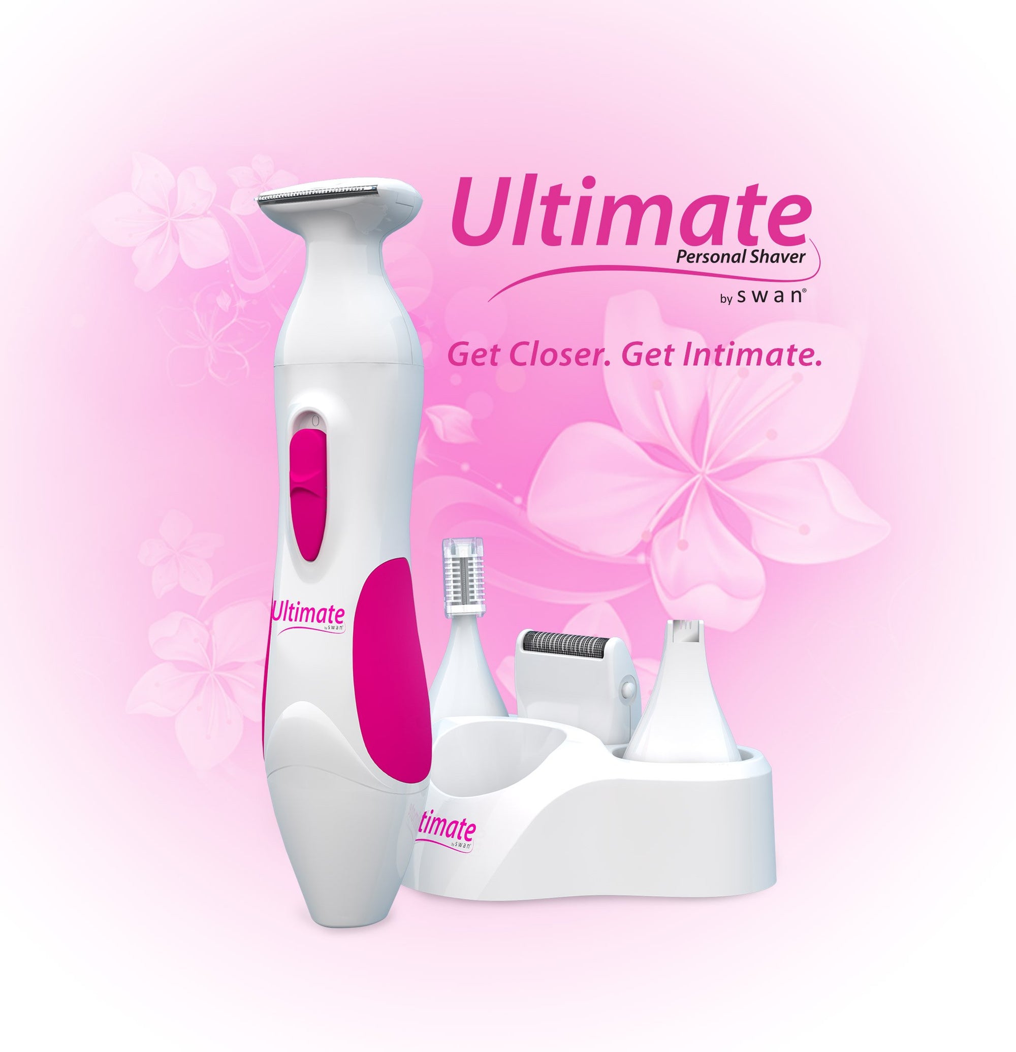 The Ultimate Personal Shaver Kit (Pink and White)
